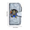 Cartoon Space Cat Astronaut Fashion Long Wallet Portable Purse