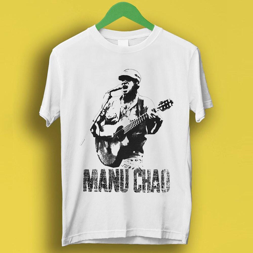 Manu Chao En Vivo Manonegra Music Gift Top Tee T Shirt P162