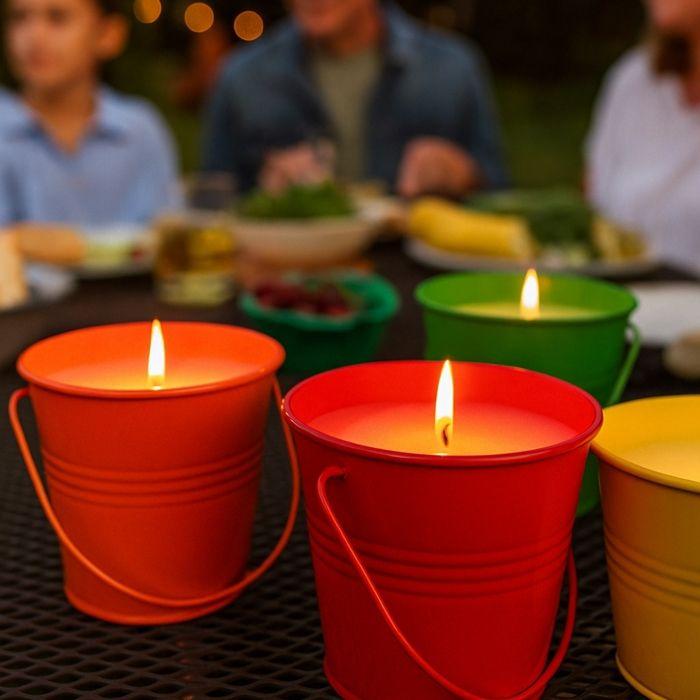 Pest Control Pack 3 Citronella Anti-Mosquito Candles – Summer Terrace