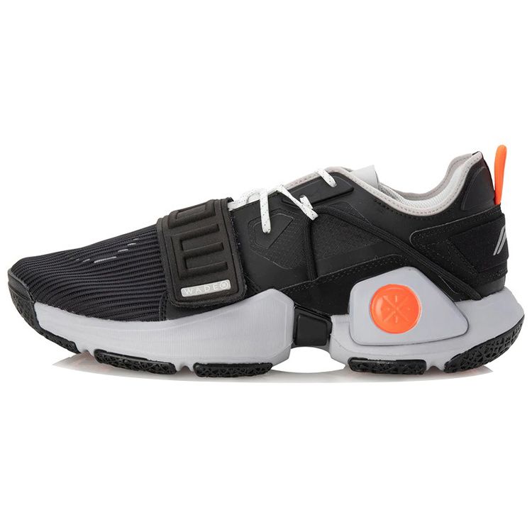 

Баскетбольные кроссовки Li Ning Wowtr из цельного тканого материала, амортизирующие, износостойкие, нескользящие, низкие, мужские, кроссовки, черные, оранжевые, серые ABBQ003-5 41⅔