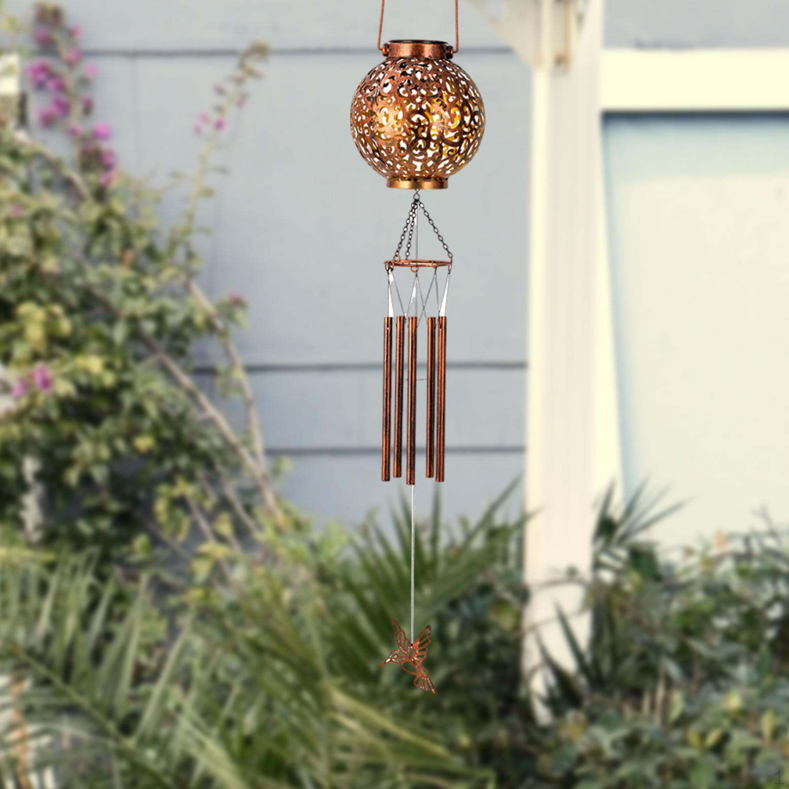 

Солнечный фонарь, колокольчик ветра, декоративные колокольчики, мелодичный звук, подвеска-колокольчик ветра, свет для