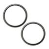 2Pcs High Temperature Resistant Silicone Pressure Cooker Sealing Rings for Enhanced Cooking Efficiency and Safety