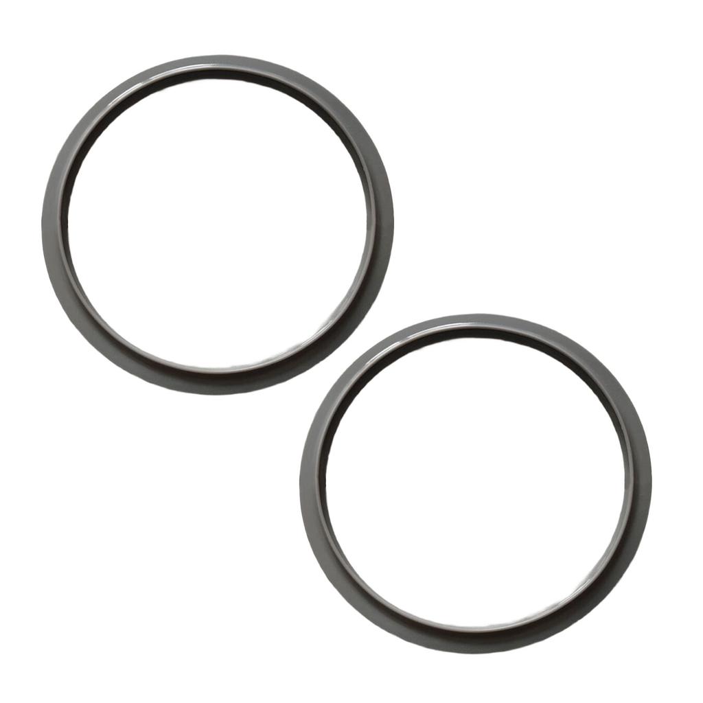 2Pcs High Temperature Resistant Silicone Pressure Cooker Sealing Rings for Enhanced Cooking Efficiency and Safety