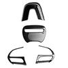 4pcs Car Steering Wheel Cover Decor Trim Stickers For Dodge Challenger Charger Durango 2014 2015 2016 2017 2018