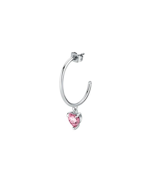 

La Petite Story Single Steel Earrings With Pink Crystal LPS02AQM28 For Women
