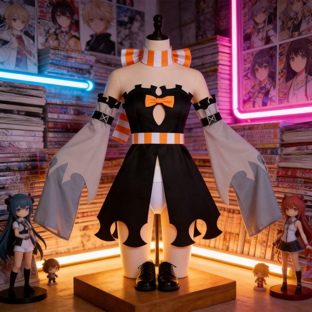 Gachiakuta Amo Cosplay Bühnenoutfit Aus Polyester Für Anime- und Spieleveranstaltungen