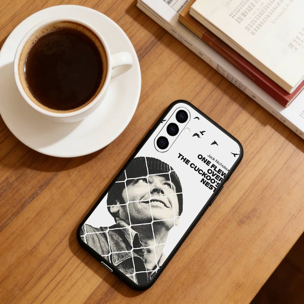 One Flew Over the Cuckoo s Nest Phone Case For Samsung Galaxy A73,A72,A71,A70,A53,A52,A51,Soft Silicone Black Cover Samsung a51 4g