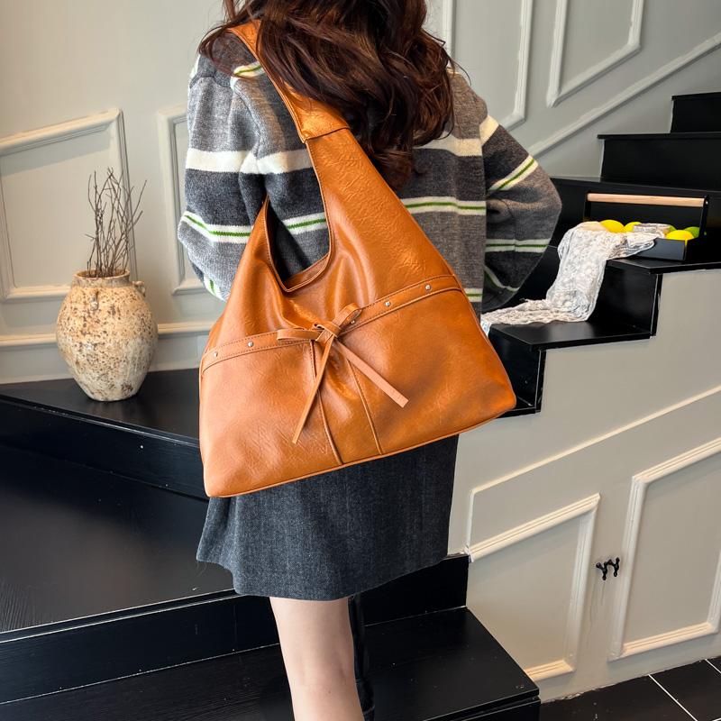 PU Große Kapazität Schnappverschluss Tragetaschen Einfarbige Hohe Qualität Damen Taschen 2026 Leichter Luxus Pendler Handtaschen für Frauen