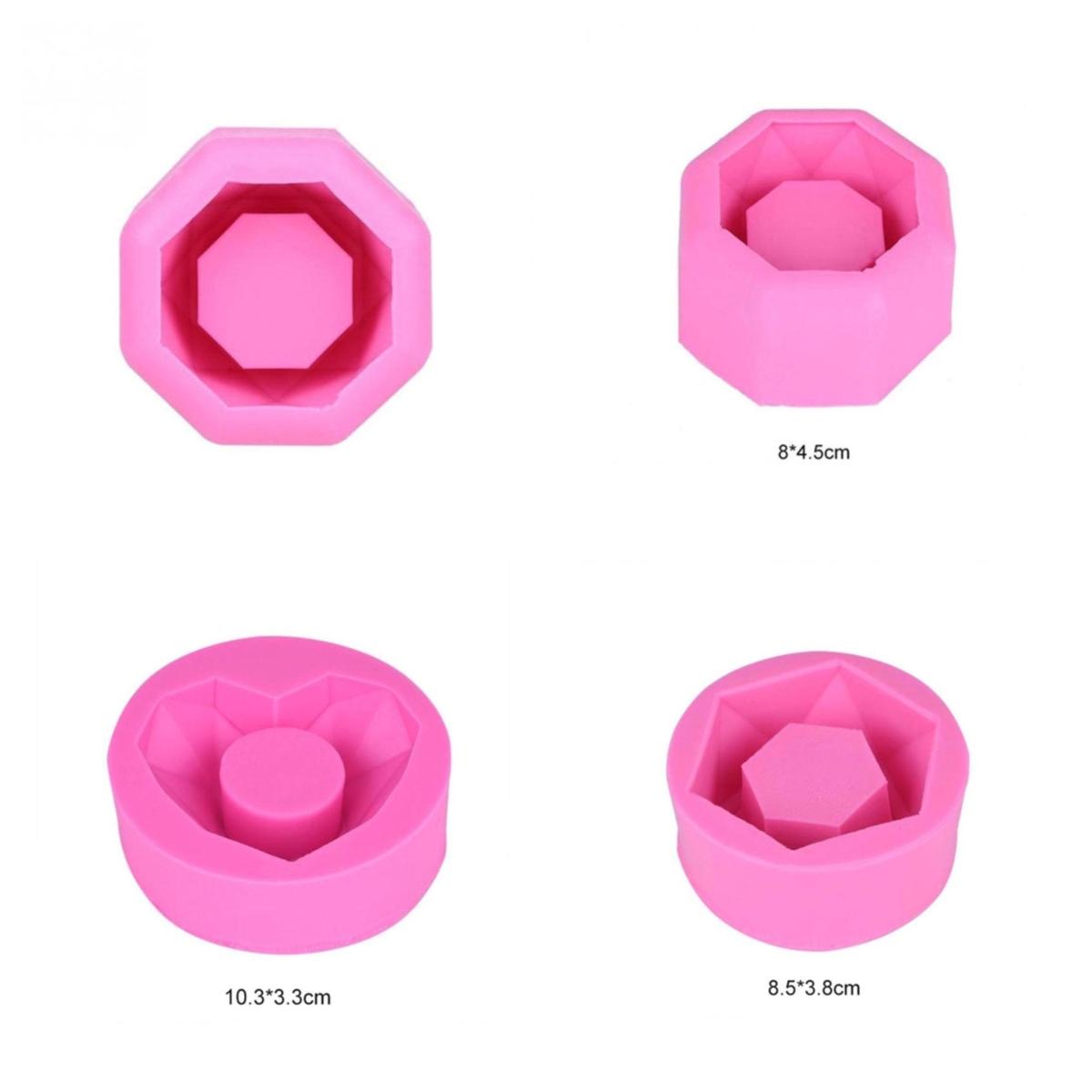 

Силиконовая форма для цветочного горшка для суккулентов, подсвечник, инструменты для рукоделия из смолы