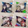 Love Live! School Idol Pillow Case Office Sofa Dorm Chair Back Short Plush Double-sided Printing Home  Cushion Cover