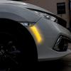 2PCS Car Reflective Trim Side Marker Stickers,Automotive Exterior Accessories Reflector Guard for Car SUV Pickup Truck Wheel Well Arch or Side Bumper