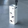 Eisen-Schirmständer Moderner Metall-Schirmständer Elegante Innen-Hohl-Schirmaufbewahrungsbox Schirmständer mit Abflusslöchern