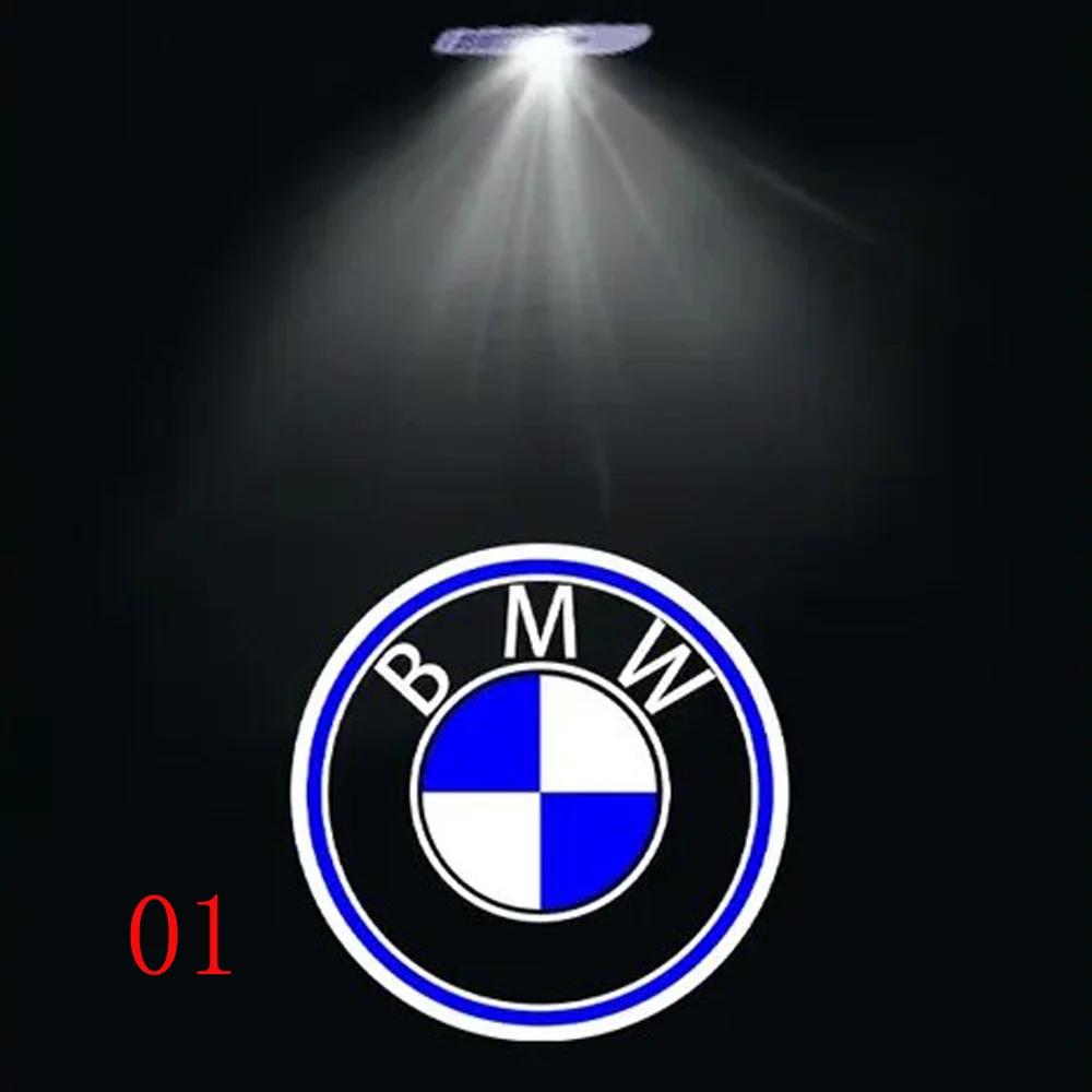 

2PCS-LED Car Door logo Projector Lamps Welcome Light For Mini BMW M E90 E60 F18 E46 F30 F20 M2 M5 M3 E87 M4 X3 X5 X1 Accessories