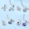 Virgin Praying Hands Dangle Cross Pendant Beadscopper Charm Fit Original Charms Bracelet Diy Fine Jewelryfor Women Gifts