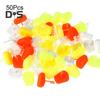 20/50 Pezzi Boilies Mais Hanger Esca Robusto Portatile Leggero Forma di Mais Simulato Esca Amo Jig Accessori Pesca Carpa