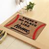 Funny Slogan Patterned Door Mat Artistic Humorous Print Mat Non Slip Floor Mat For Entryway Doorstep Home Decor
