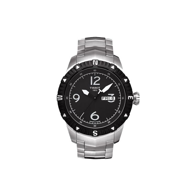 

TISSOT Sports Collection Automatic Mechanical Movement 100m Water Resistance Men s Watches Watch 44mm Black Dial T062.430.11.057.00 Black Dial
