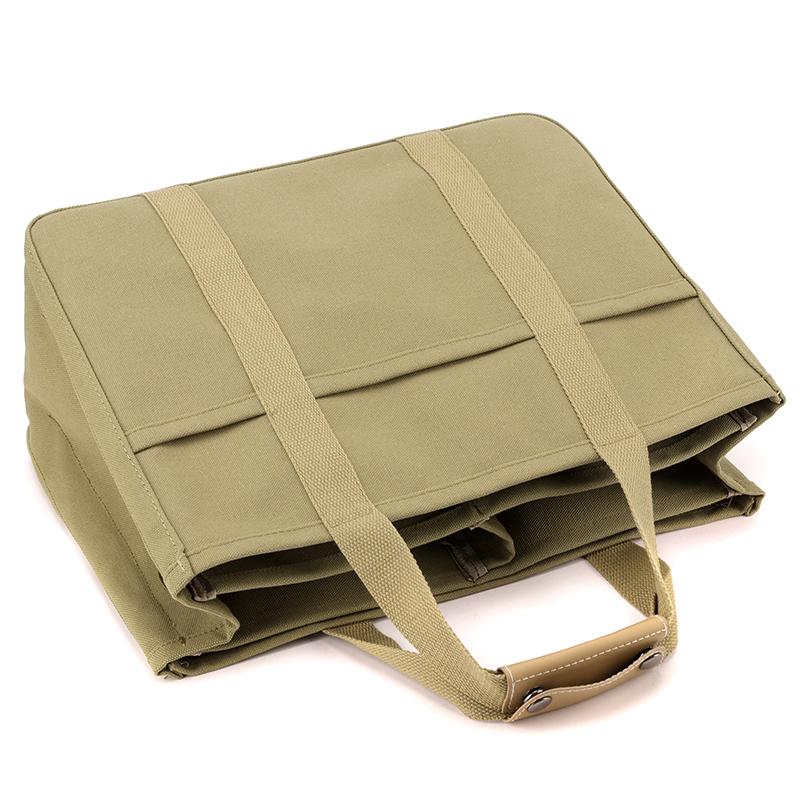 Enkel Canvas Tote Bag Dame Ensfarget Skulderveske Crossbody-veske Studentklasser Bokveske Underarmsveske