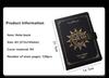 For Boy Girl Best Gift A5 Black Retro Diary Note Book Password Lock Codebook 1x