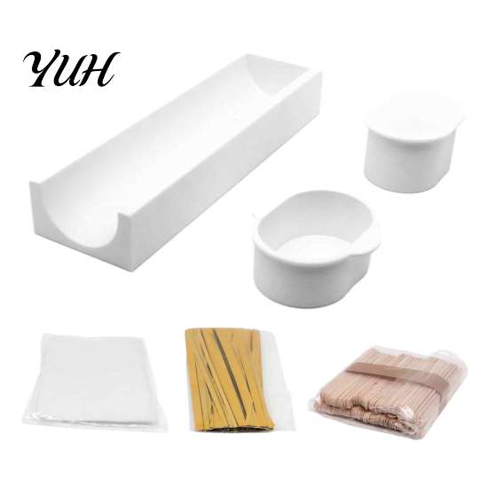 Home Baking Accessories Cake Pop Mold Set, DIY Oval Shape Molds, Durable Party Treat Decorating Set PLA Dessert Tools for Birthday Parties And