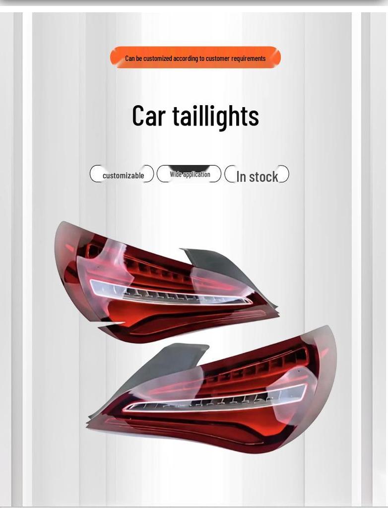 Compatible Taillight Brake Warning Light for Mercedes-Benz CLA (2016-2019) W117 - 1179063700/1179063800