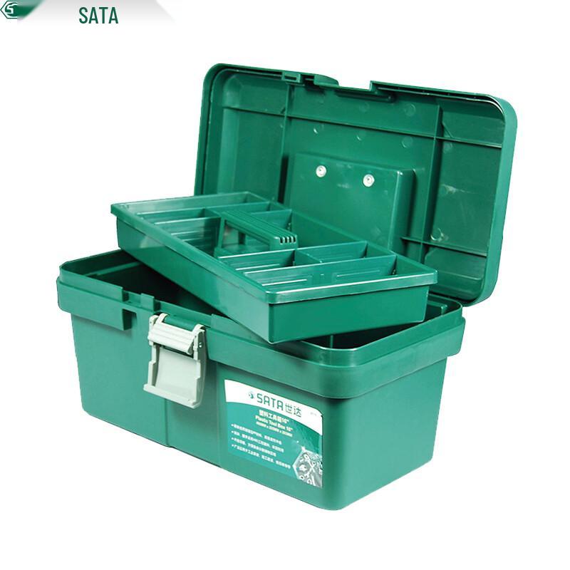 SATA 95162 16-inch Plastic Tool Box 16-inch