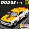 Genuine Lincensed 1/43 Alloy Dodge SRT Car Model Simulation BMW M4 Toy Vehicle Children Boy Birthday Gift Collection Miniature