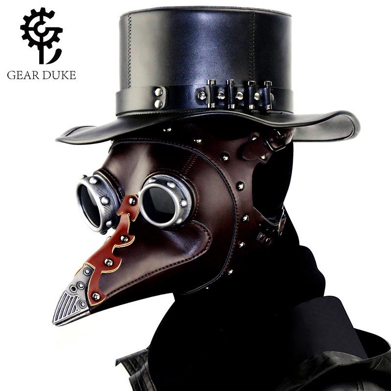 Steampunk Plague Doctor Mask - Halloween Headgear