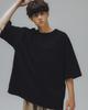 ANGLAN Essential Pocket Half Tee - Black