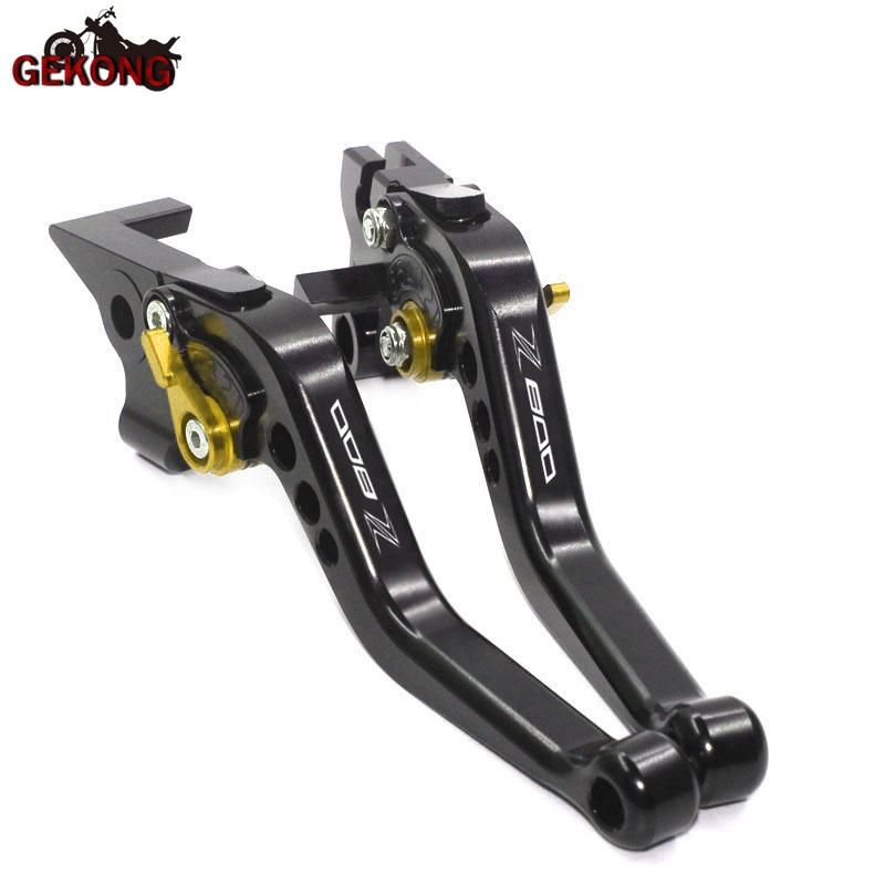 Fit For Z800/Z800 E Version 2013-2016 3D Short Clutch Lever Brake Lever Adjustable Handle Levers Motor Accessories Parts