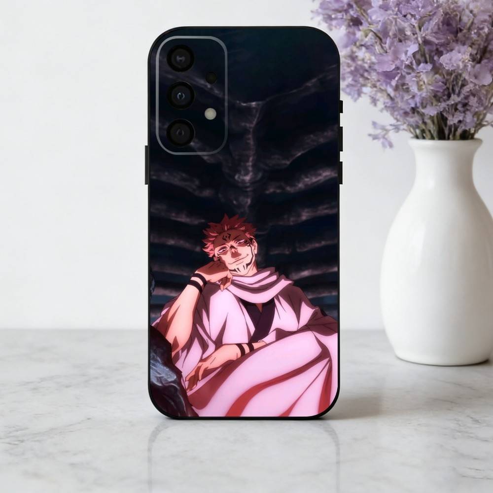 R-Ryomen S-Sukuna J-J-Jujutsu K-Kaisen-N Phone Case For Samsung Galaxy A73,A72,A71,A70,A53,A52,A51,Soft Silicone Black Cover