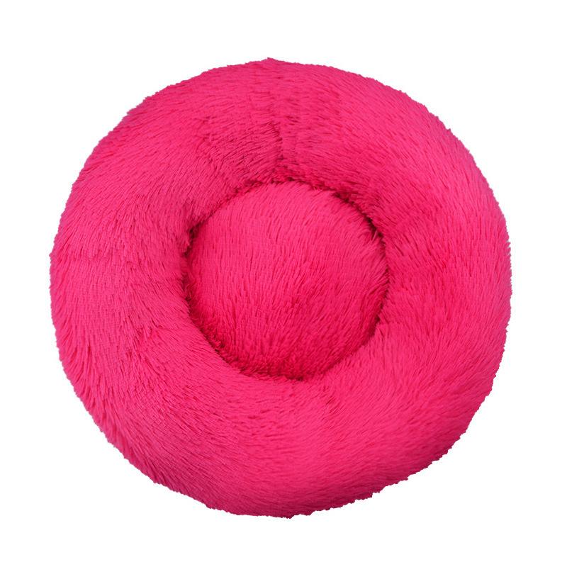 Caseta arenero gato felpa redondo arenero mascota cama perro cojín invierno perro cama mascota suministros mascotas
