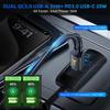 2PCS 3 Ports 12V RV USB Outlet 56W, 2PCS Type-C PD3.0 Quick Charge & Dual QC3.0 Panel Wall Surface Mount, Automotive Car Multi-Port USB Socket