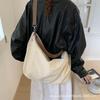 Large Capacity Shoulder Bag New Autumn Casual Canvas Messenger Bag Tote Bag Feeling Armpit Bag
