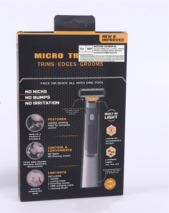 YS00043-Razor Men s Electric Cleaning Shaver Rechargeable Scratch Trim Artifact Multifunctional Razor Easy to carry