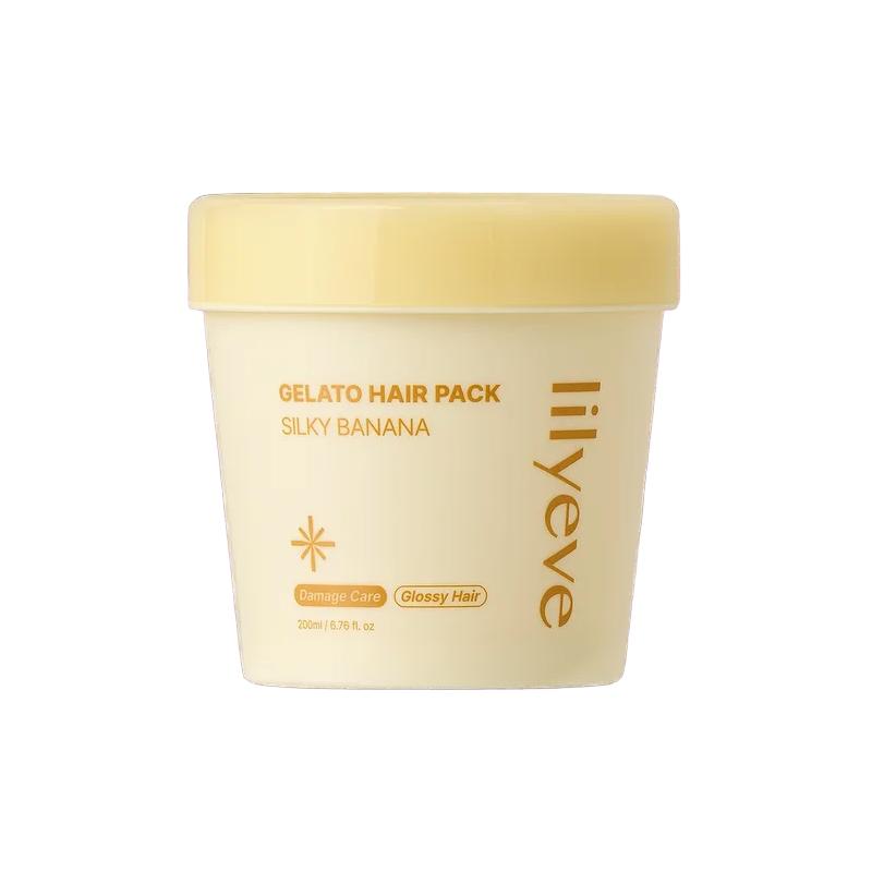 lilyeve Gelato Hair Pack Silky Banana 200ml , lilyeve Growturn Brush Ampoule main 100ml  (6 Options)