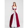 Halloween Muse Court Princess Queen Costume, Retro Royal Drama Stage Costume