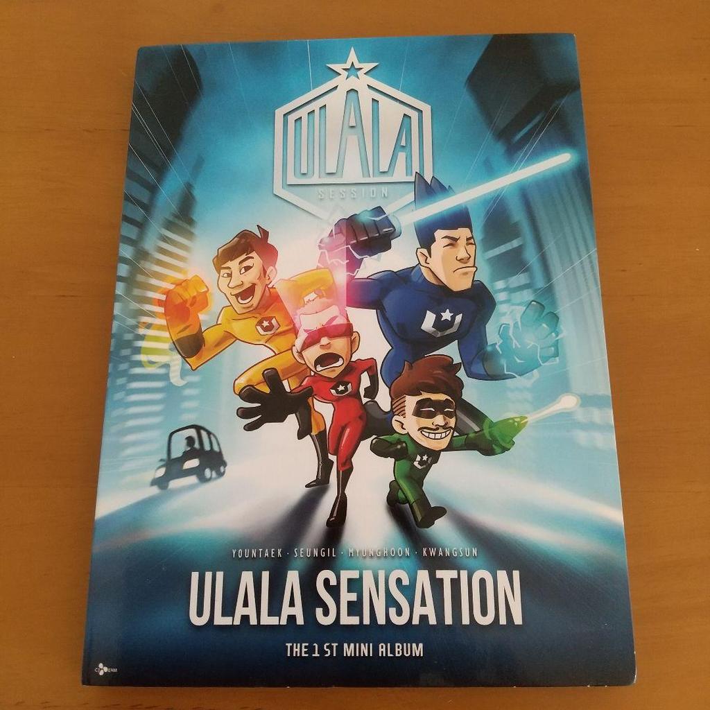 [USED] ULALA SESSION 1st Mini Album Korean Edition