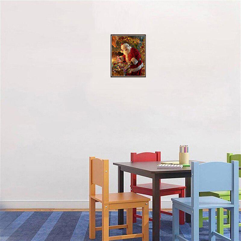 DIY 5D Diamond Painting Santa Claus Cross Stitch Diamond Embroidery