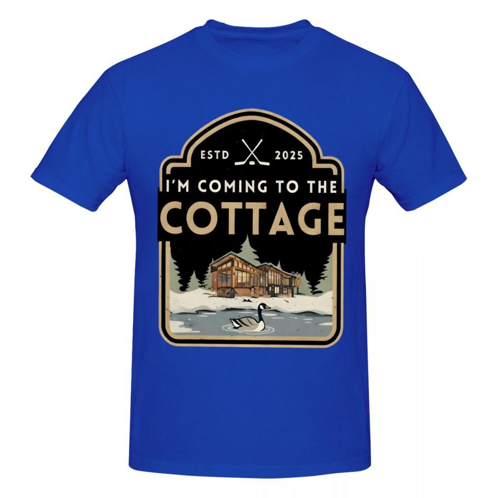 Im Coming To The Cottage Heated Rivalry T Shirts Graphic Y2k Idea Oneck Unisex Wounisex Tshirt Clothes