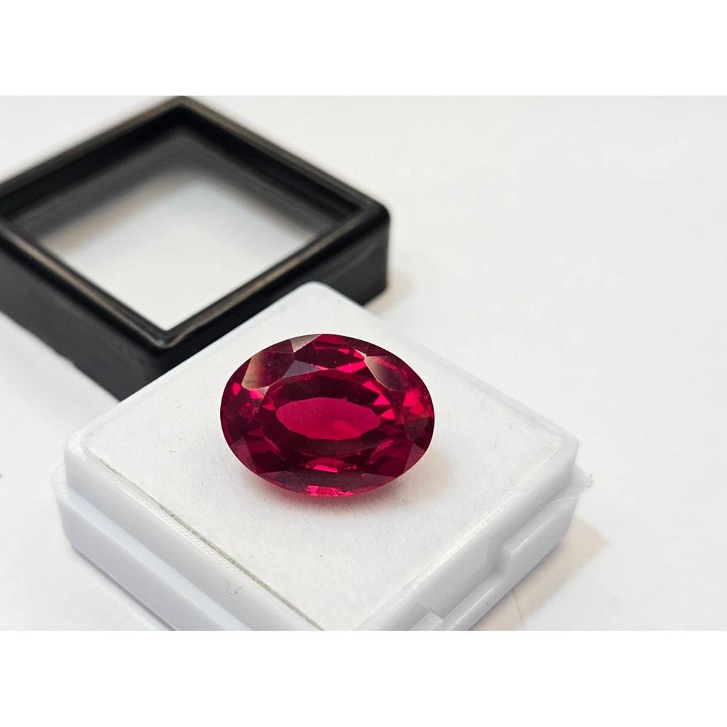 Certified Red Ruby Mozambique Oval Cut 12 Ct Fabulous Loose Gemstone