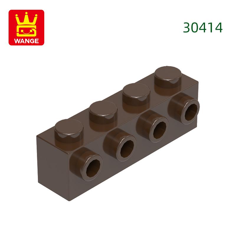 Non-Toxic 63Pcs/Lot 30414 Modified 1X4 With Studson Side Block Moc Color Accessories Compatible With Brick Diy Children Toy Assembly