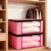 1/6pcs Jumbo Foldable Storage Bins with Clear Window-Zippered Under-Bed Organizers for Blankets,Clothing, Seasonal&Extra Bedding
