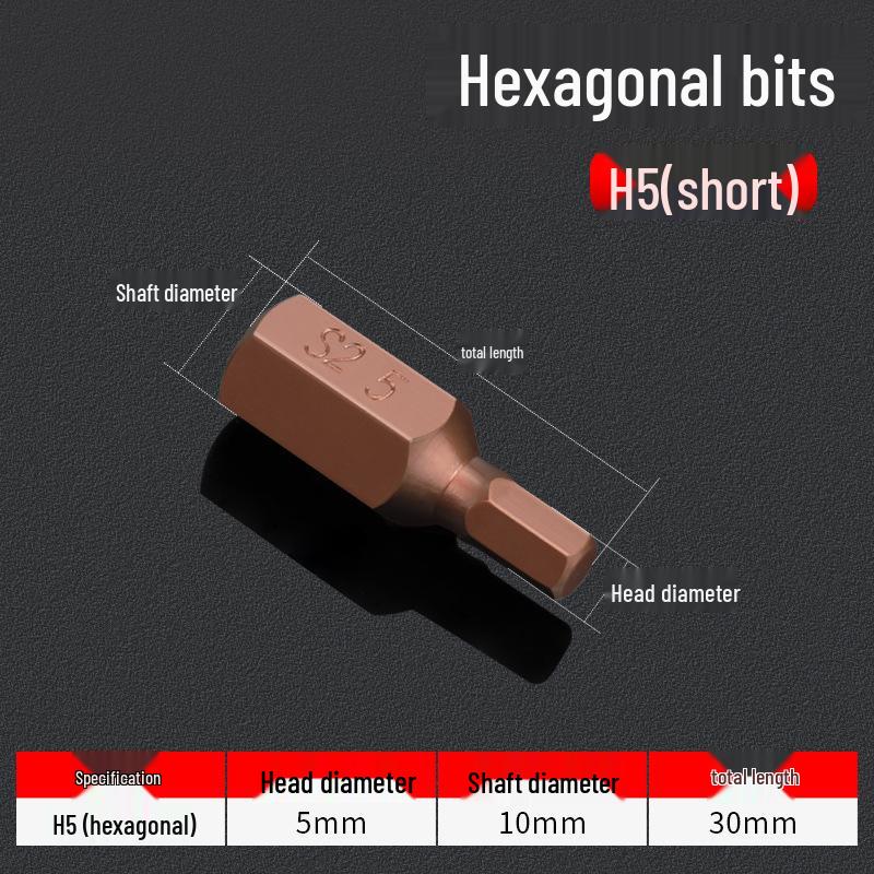 Hexagonal T30 Internal 6-Spline, 12-Point Star Key Socket M10 Tool, T40 Auto Repair.