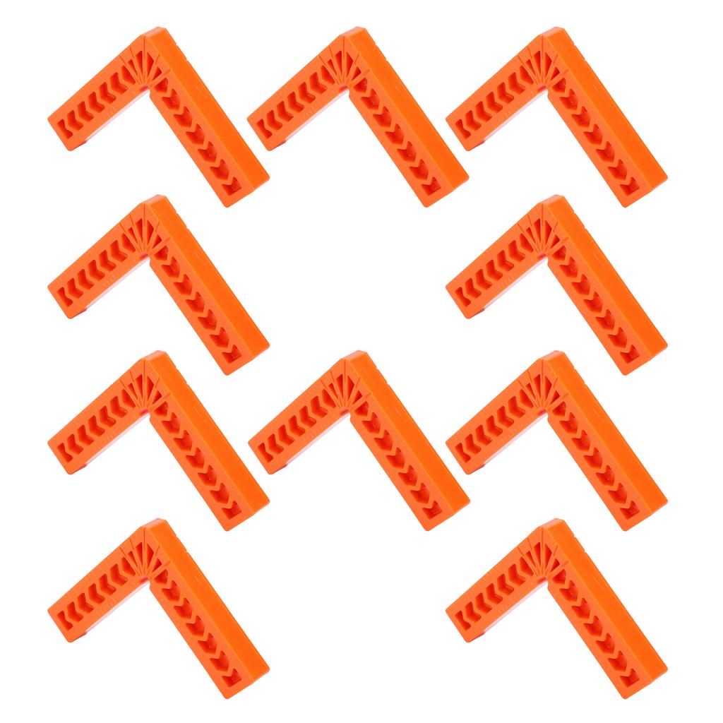 10Pcs 90Degree Rightangle Auxiliary Positioner Woodworking Tool Square Angle Ruler Holder
