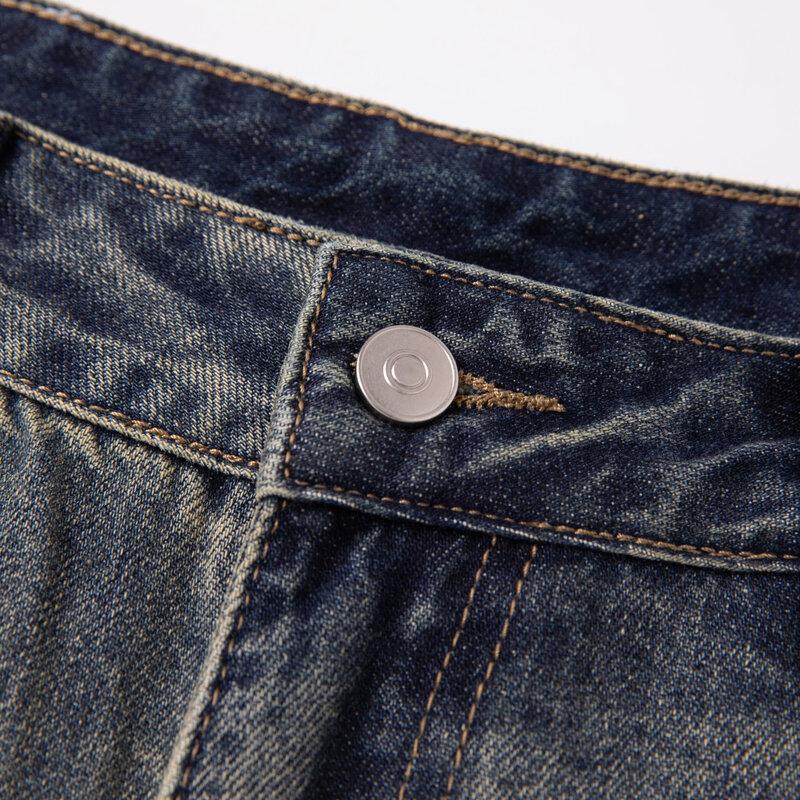 CHOCOOLATE i.t Vintage Distressed Loose Straight Jeans