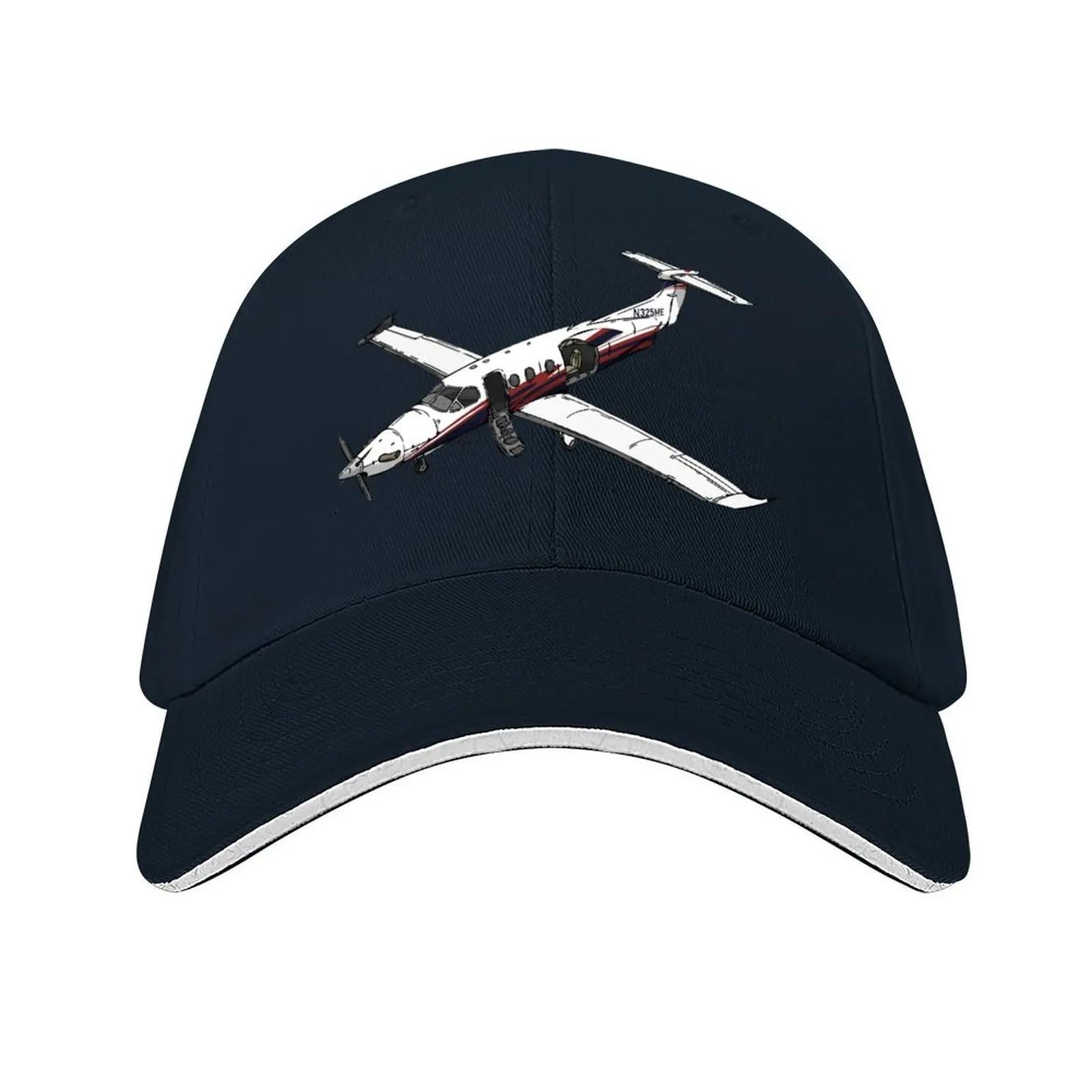 

Pilatus PC12 N325ME Baseball Cap golf hat genuine sun caps Icon Luxury Hat Mens Hats Womens