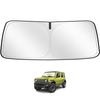 Yzxym Windshield Sunshade for Suzuki Jimny UV Car Sunshade for Front Car No Suction Cups Custom Interior Storage Bag (JB64/JB74) - Protection,