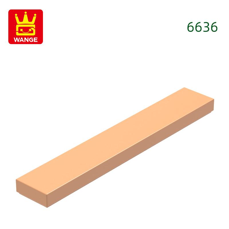 

Non-Toxic 121Pcs/Lot 6636 1X6 Tile Building Block Moc Classic Accessories Compatible With Brick Children Toys Gift Box about 121pcs