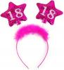 18th Birthday Headband, Pink, 1 Piece